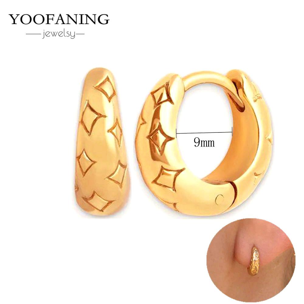 925 Silver Ear Needle Fashion Light Luxury Gold hoop earrings Classic Retro Collection earrings for women Jewelry Gift