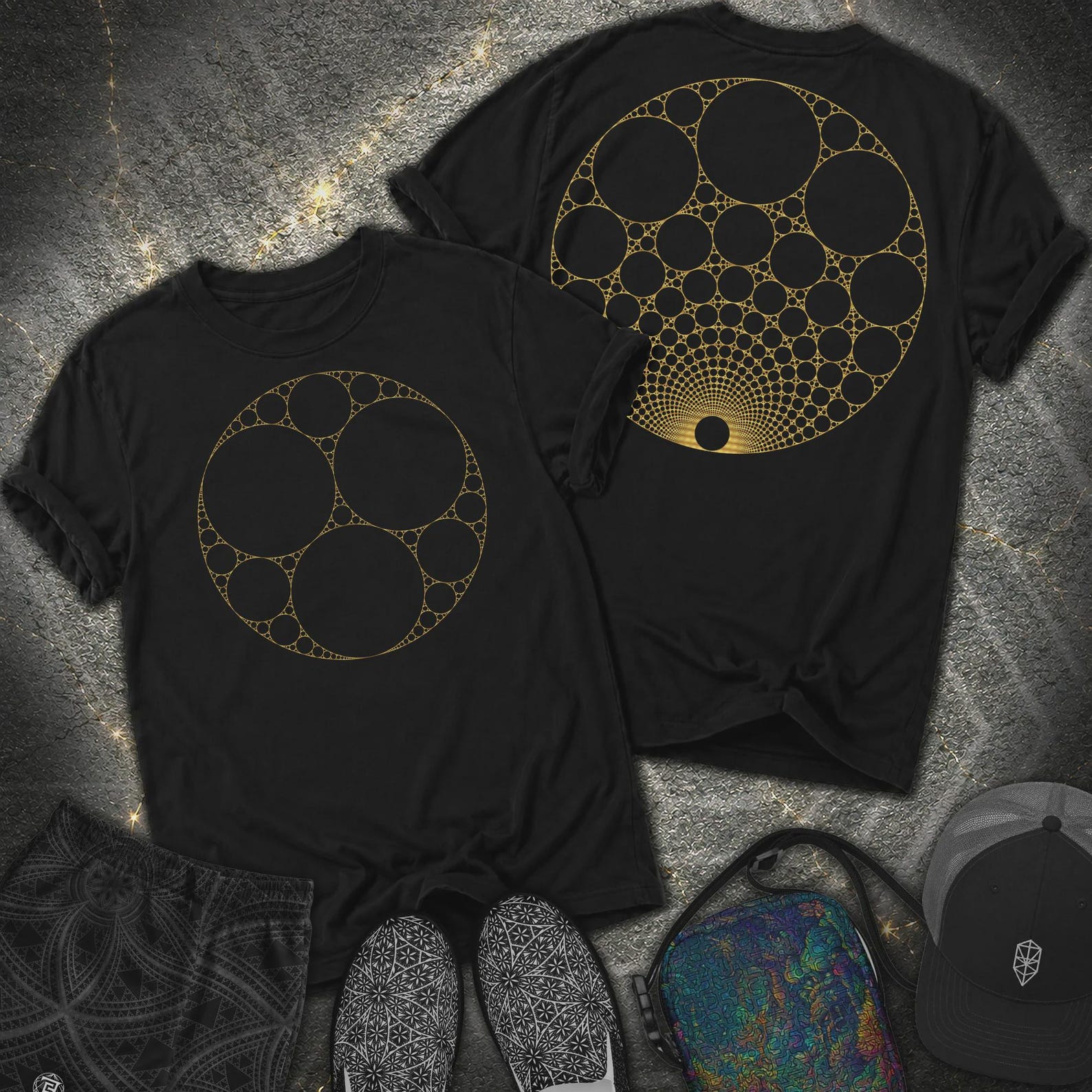 Apollonian Gasket 2 Sided Comfort T-Shirt 3XL