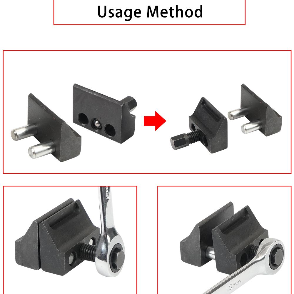 Universal Car Suspension Strut Split Spreader Hub Steering Knuckle Spreader with Wrench Knuckles Strut Spreader Tool