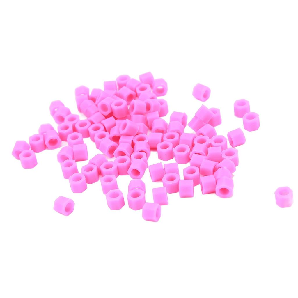 100pcs Dental Rings Small Purple Silicone Dental Instrument Rings Accessory Supplies for Marking