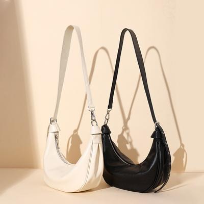 Fashion Women's Bags New Leather Women's Bags Versatile Dumpling Bags Premium Commuter Shoulder Bags Crossbody Bags