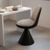 Swivel Dressing Stool Modern Luxury Type Rotating Makeup Chair Soft Upholstered
