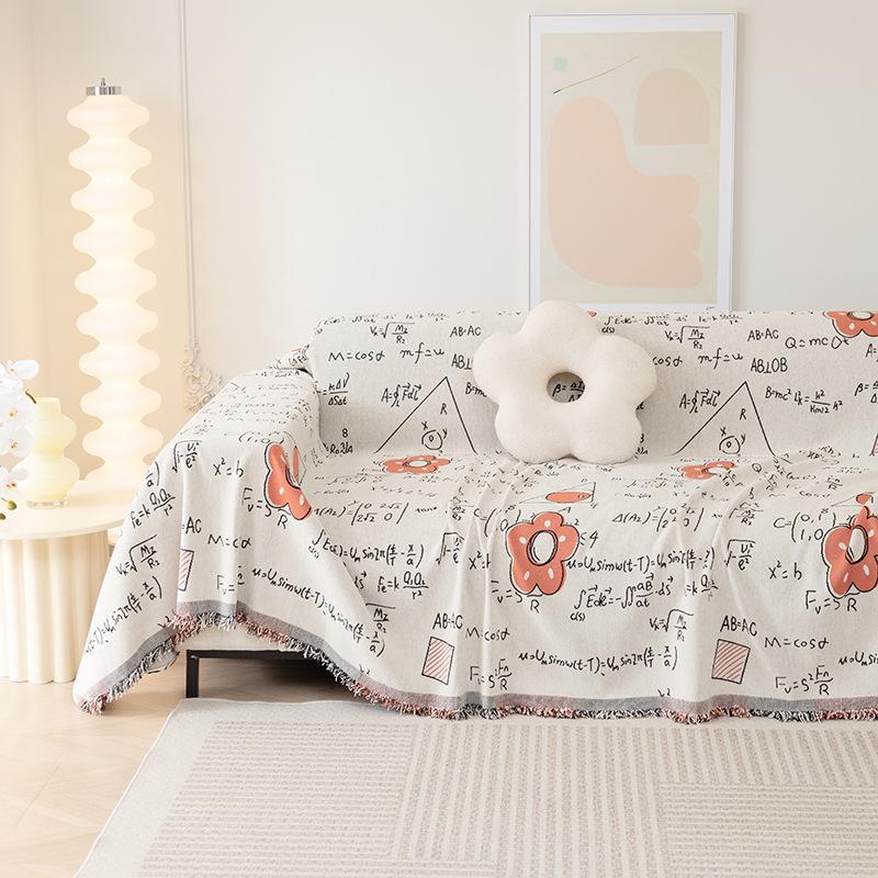 Four Seasons Universal Sofa Towel Chenille Simple Fashion Non-slip Sofa Cover Cloth Cushion Dust Cover