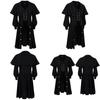 Mittelalterlicher Steampunk Gothic Mantel Aus Polyesterstoff Für Damen Und Herren