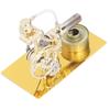 Mini Stirlingmotor Modell Miniatur Dampfkraftmotor Pädagogisches Physikspielzeug Geschenk