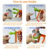 Soda Can Holder And Lid for 12oz Cans Reusable Drink Holder with Handle Insulated Soda Beer Holder for Picnics Home