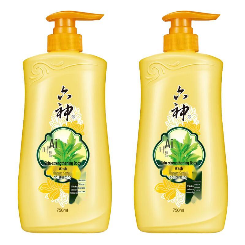 Liushen Artemisia Argyi Skin-Nourishing Shower Gel