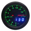 2" 52mm 7 Colors LED Car Exhaust Gas Temperature Gauge 300-1300 Celsius EGT Meter Analog/Digital Dual Display Gauge