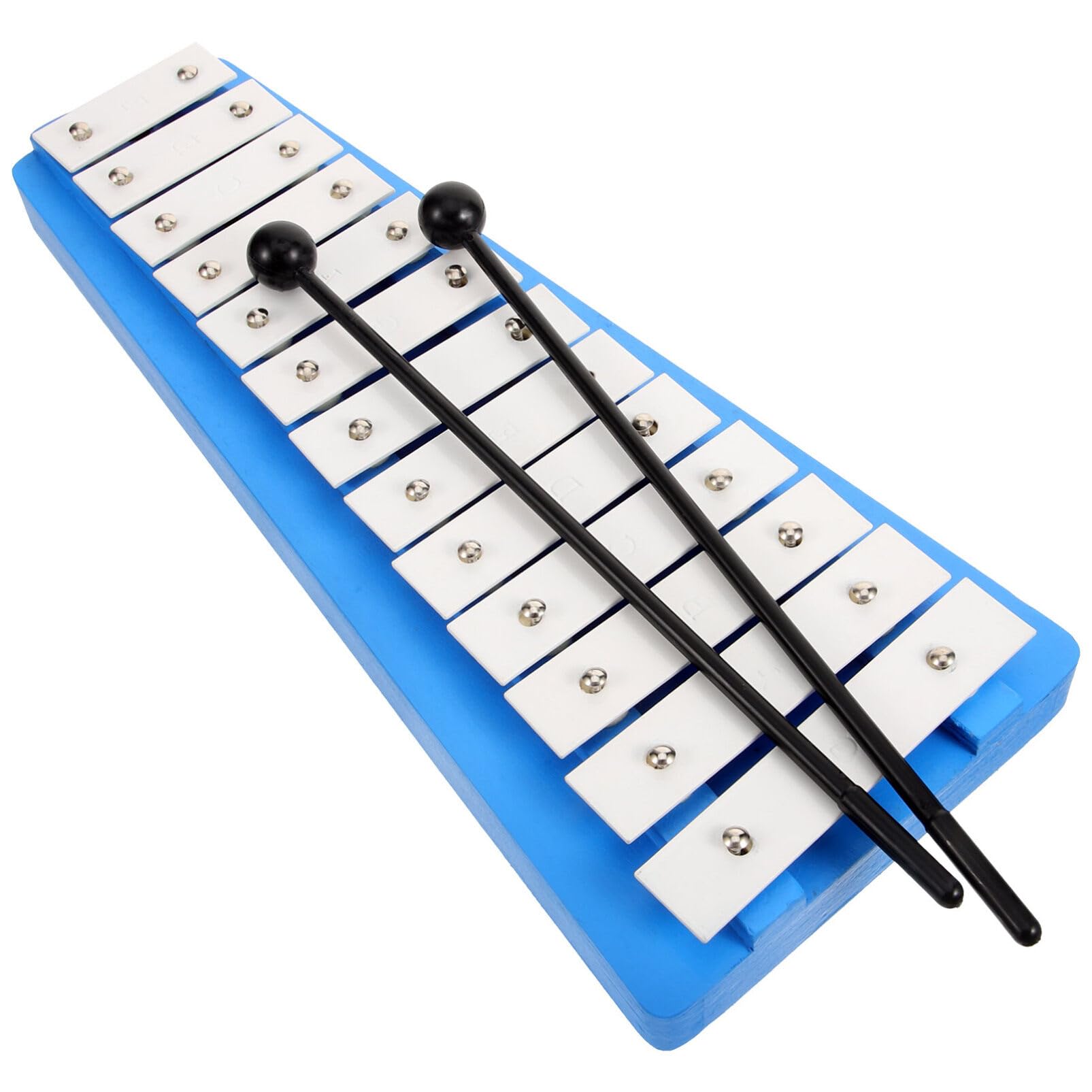 

13-нотный металлофон, ударный инструмент Орфа для детей и начинающих, с палочками