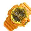 Casio GA-400 Fashion Trend Vitality Street Classic Dual Display Waterproof Quartz Watch Women watches Yellow GA-400A-9A