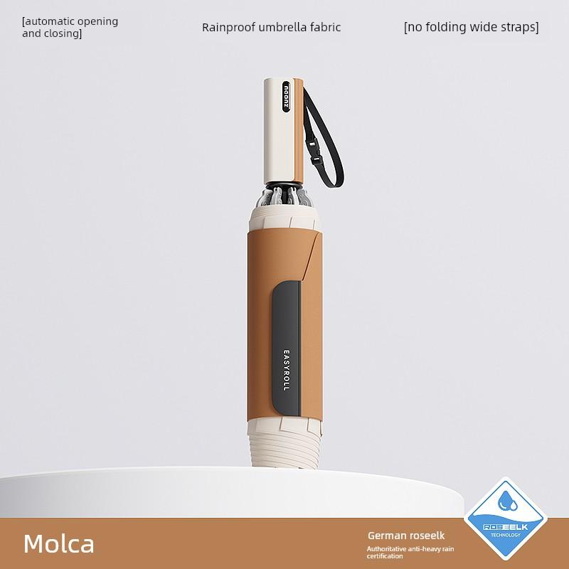 Zuodu Genuine Fully Automatic Umbrella, Enlarged, Thickened, Reinforced, High-End Men's One-Touch Fully Retractable Car-Mounted Folding Umbrella