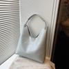 Spring texture fashion bag large capacity bag women's new armpit bag trendy simple shoulder crossbody tote bag