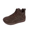 Winter-Samt High-Top Baumwollschuhe flachsohlig rutschfest verdickt warm Kurzstiefel Sportschnee-Stiefel