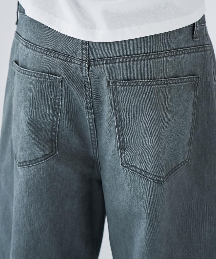 WAAR M292 Cation Wide Pants_Sage Grey