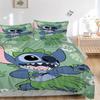 Lilo Stitch Tropical Adventure Print 3Pcs Bedding Setduvet Cover With 2 Bedropillowcase Home Birthday Gift