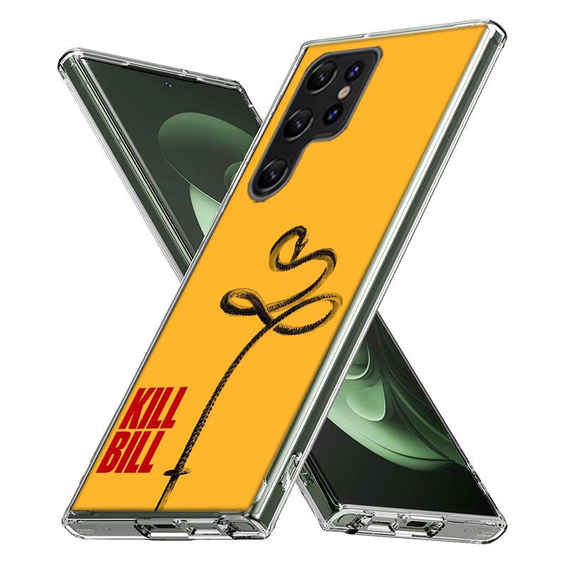Kill Bill Capa Phone Case For Samsung S26 Ultra S25 Edge Galaxy S23 S21 S20 S24 FE S22 S10 Plus Cover Clear TPU Shell Coque with
