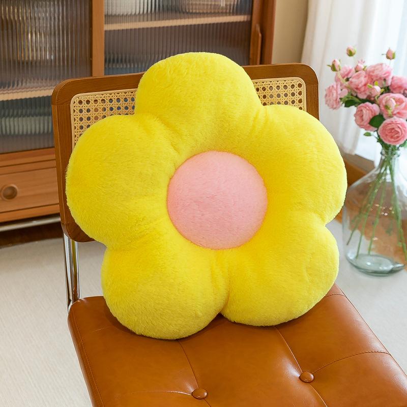 Плюшевая подушка-плед в форме цветка - Удобная и милая матрас и C подушка для стула напольная подушка 35cm 784₽