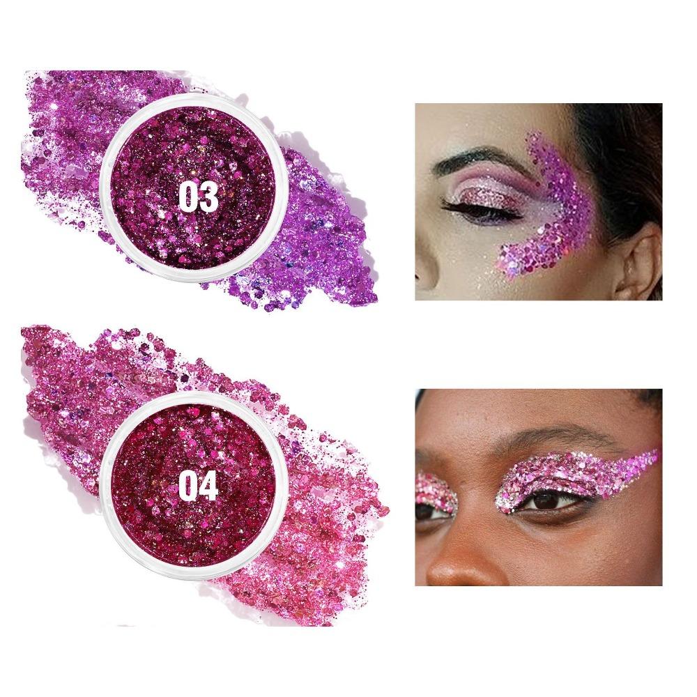HANDAIYAN Change Dragon Sequenant Eye Shadow Gel Face Body Night Shop Stage Small Cosmetic Flash