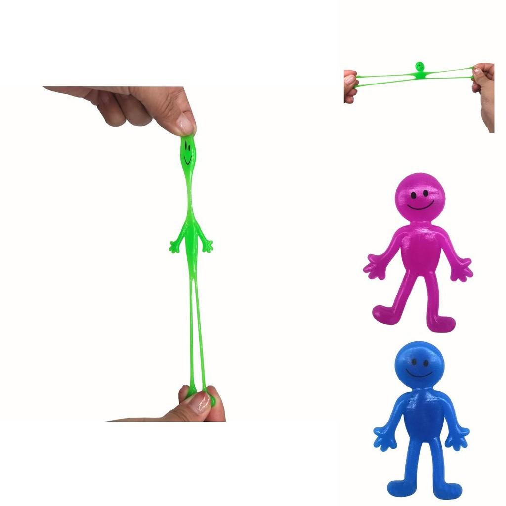 Tpr Smiley Face Doll Toy Stretchable And Stress-relieving Figure For Children Teens And Adults