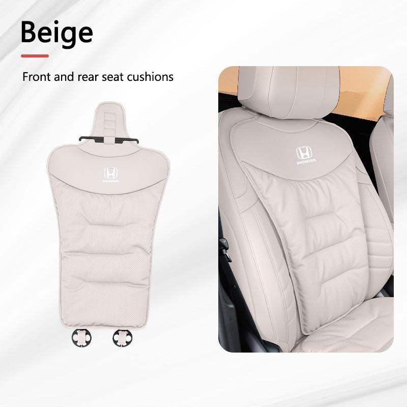 AQU3 Car Breathable Seat Plush Cushion Velvet Warm Pad Rear Seat Cover For Honda Civic Accord Fit City CRV Odyssey Pilot Jazz Insight