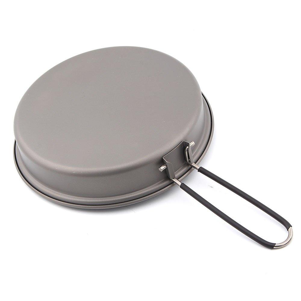 TOAKS Titanium Camping Pot 1100ml 1300ml 1350ml 1600ml 2000ml Pan (1350ml + [CKW-1350])
