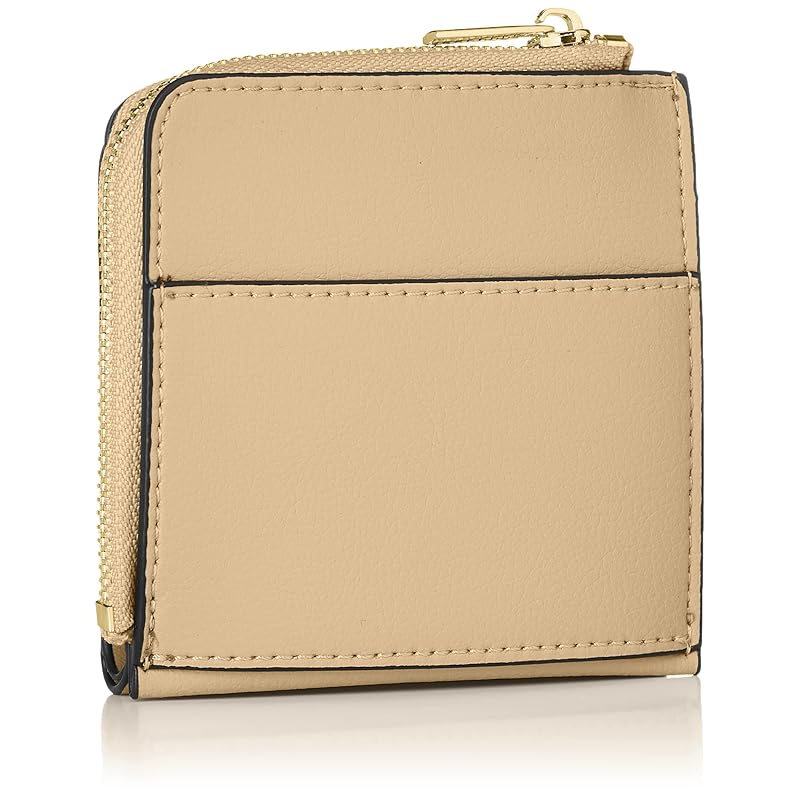 [Legato Largo] bifold wallet Thin Thin wallet LJ-P0111 ladies beige