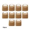10x Rice Storage Bag Sealable Kraft Paper Bag For Long-lasting Freshness Dried Fruit Flour Bag Etc