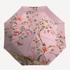 1PC Floral Deer Umbrella-8-Rib Reinforced, Automatic Open, Lightweight & Durable, Fashion Accessory for Outdoor, Beach L0337