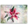 Canvas Print Pink Lily Flower