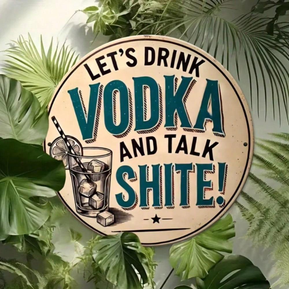 Retro Metal Tin Sign Beverage Art Vintage Poster Man Cave Pub Decor Wall Decoration