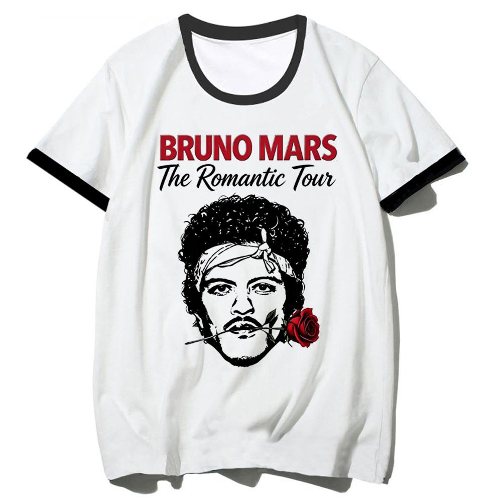 Bruno Mars t-shirt female scene baddie goth manga dollette shirt streetwear goth gothic kawaii emo