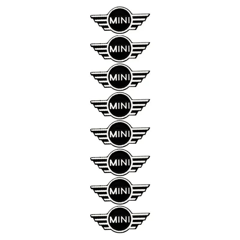 Für Bmw Mini 3D Aluminiumlegierung Auto Lautsprecher Audio Aufkleber Abzeichen Emblem Dekoration Zubehör Für MINI COOPER R56 R55 R60 R61 Cou