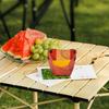 Outdoor Lightweight Folding Tableware Space Saving Multi-Purpose Tableware Reusable Ultra Light Tableware Set for Camping Hiking