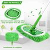 Replacement Microfiber Mop Pads Reusable Floor Wet & Dry Sweeper Mop Head Shoe Covers Window Cleaning Cloths Washable Rags Towel