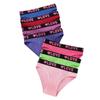 7Pcs/Set Women Cotton Panties Sexy Underwear Breathable Ladies Briefs Low Waist Pantys Striped Seamless Female Lingerie XS-XL