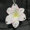 Alloy Flower Keychain Simulation Flower Bag Pendant Creative Cloth Keyring  Gift Jewelry