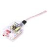 Audio CD Amplifier Car Audio Amplifier Line Impedance Conversion Plastic Adapter, Material, 5.5 3.7 2.5cm
