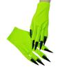 Realistic Long Nail Claw Gloves Perfect for Halloween and Costume Parties Comfortable Short Gloves for Adults and Teens