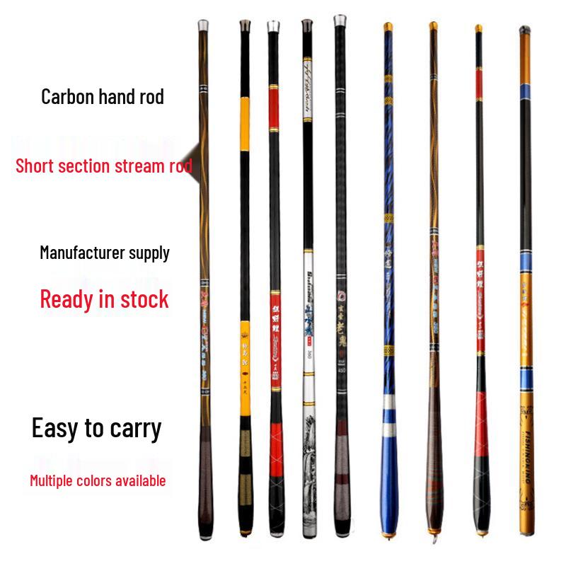 Ultra-Light Carbon Stream Fishing Rod 3.6-7.2m for Crucian Carp