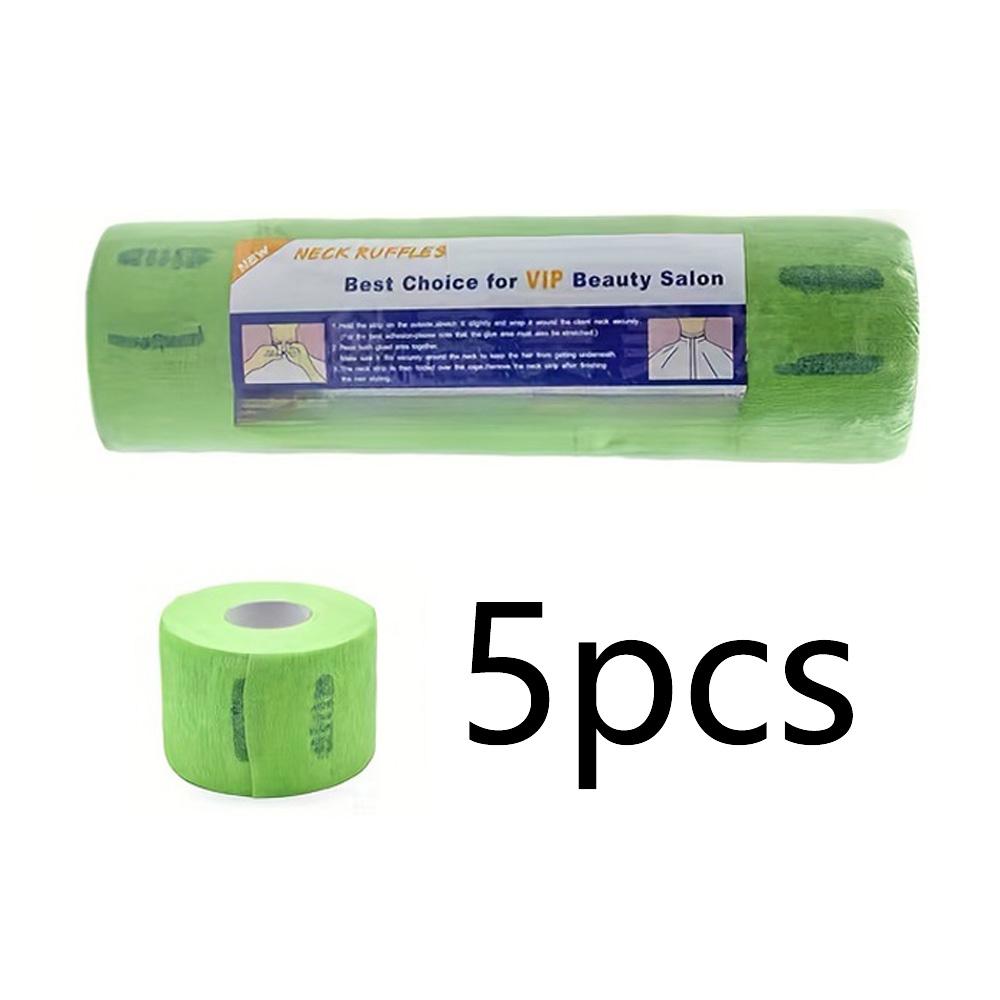 Disposable Neck Strips Hair Cutting Accessories Elastic Neck Paper Adjustable Barber Hairdressing Tools