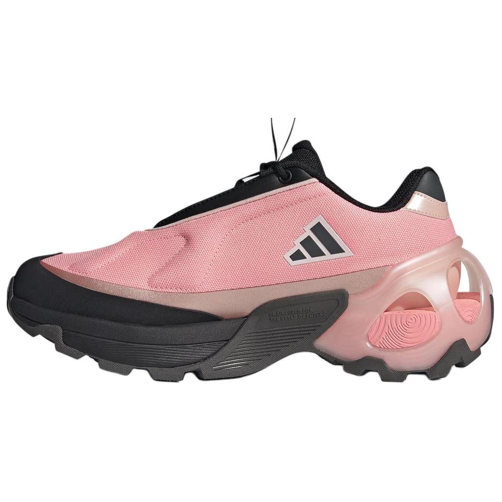 Adidas Wonder Runner Comfortable Sports Non-Slip Low-Top Training Long-Distance City Commuting Running Shoes Unisex Running Shoes Pink Black JH9619