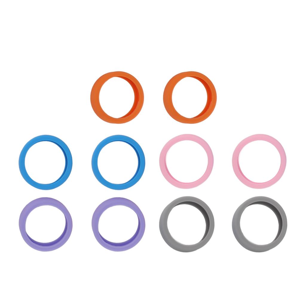 Gepäckräderabdeckung Silikon Geräuschreduzierung Stoßdämpfung Bunt Weich Koffer Räder Schutz