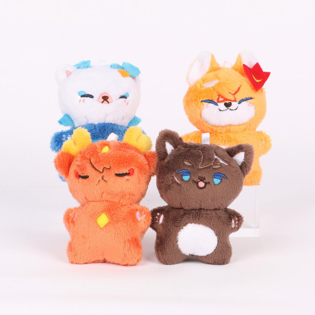 Genshin Impact Plush Toy Cat Shape With Pp Cotton Filling For Kids And Fans