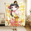 Anime The Apothecary Diaries Decke Weich und Hautfreundlich für Sofa Bett Nickerchen Tagesdecke Ganzjahresdecke