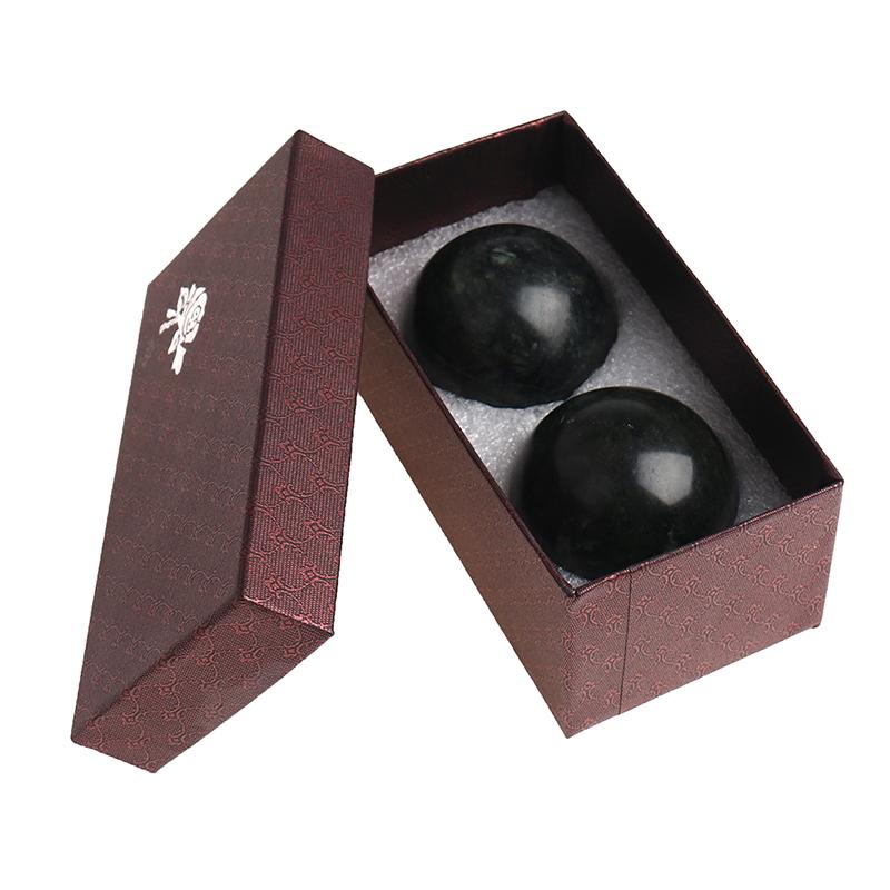 Health Exercise Stress Hand Wrist Natural Jade Ball Health Hand Massage Ball