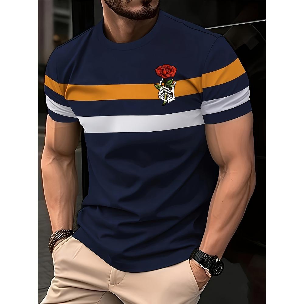 T-shirt summer casual breathable quick drying short sleeved top street wear