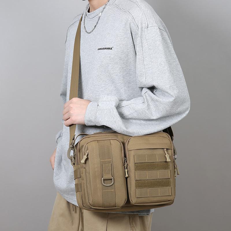 Tactical Handbags Shoulder Bag Camping for Man Hiking Travel Climbing Fishing Sling Crossbody Outdoor Weekend Bag