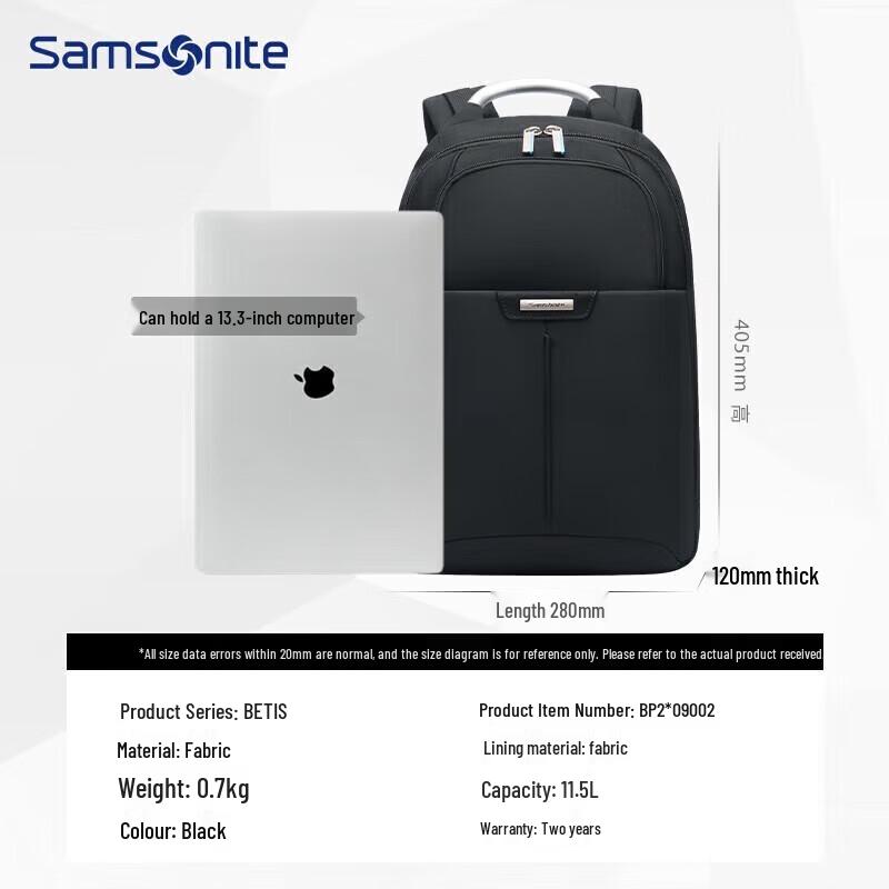 Samsonite Versatile Business & Travel Laptop Backpack