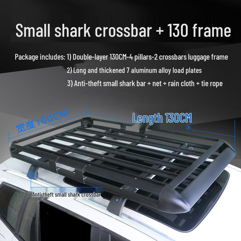 BYD Tang Roof Rack: Aluminum Alloy SUV Luggage & Cargo Basket for Off-road Travel.
