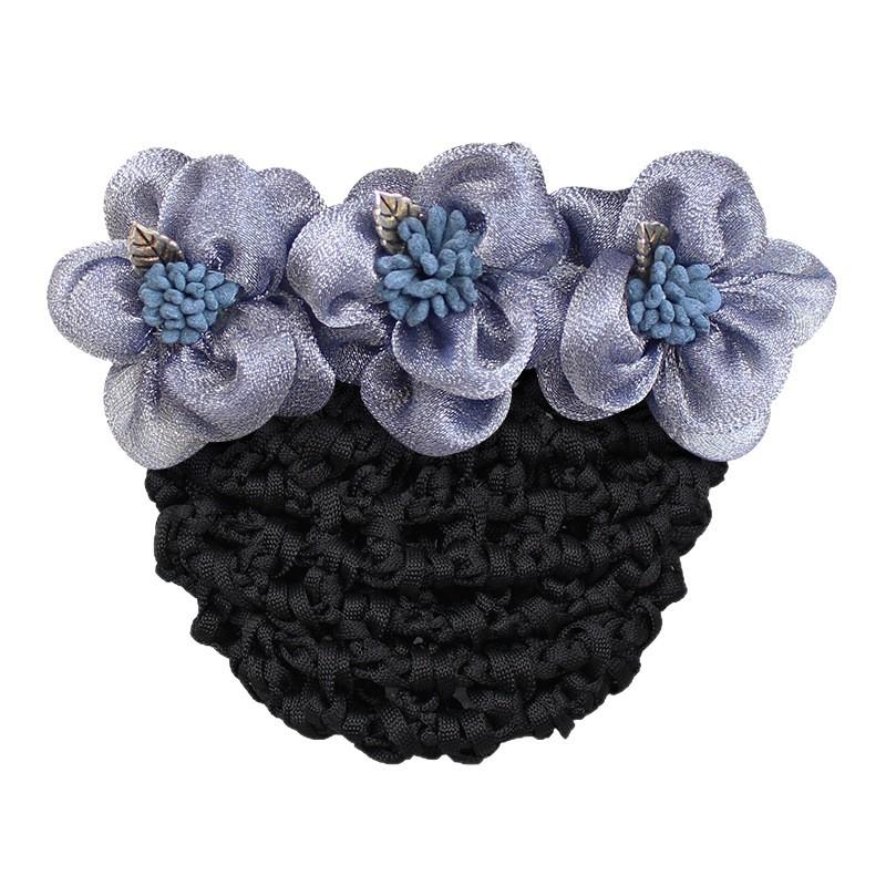 Nurse Head Flower Hair Mesh Pocket Disc Hair Stewardess Hair Mesh Cover Hotel Restaurant Waiter Work Headgear Hair Accessories